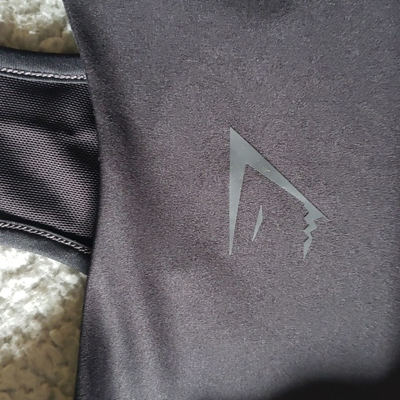 NWOT Gymshark Racerback Contour Stitching Sport Dress in Black - Picture 10 of 16